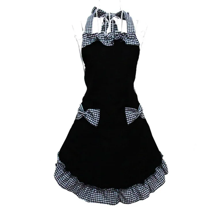 Red/Black%20Uniform%20Apron%20Cute%20And%20Sweet%20Polyester%20Hanging%20Neck%20Apron%20Adjustable%20Apron%20for%20Cafe%20%20Specialty%20Restaurant%20Flower%20Shop%20Art%20Training%20Class%20Shopping%20Guide%20Event%20Display%20Service%20Bakery%20Studio%20-%20Image%207