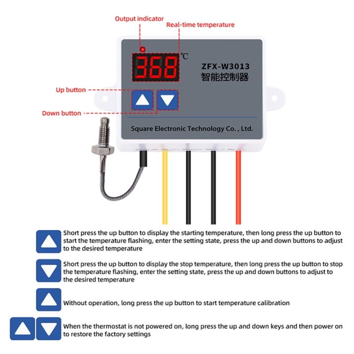 ZFX-W3013%20Smart%20Controller%20Waterproof%20High%20Temperature%20Seal%20Potting%20K-Type%20Thermocouple%20Sensor%200-999%E2%84%83%20Probe%20-%20Image%204
