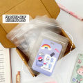 Frosted Transparent Ziplock Bag Thickened Small Stationery Small Item Packaging Plastic Storage Bag Sealed Mouth Bag Wholesale Huiye. 