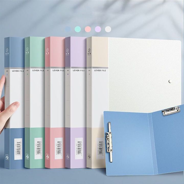 Test Folder Long High Quality PP A4 File Folder Long Double Clips Color Archives Binder ...