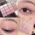 16 Color Korean Eyeshadow Palette Matte Pearlescent Low Brown Saturation Makeup Pink Saturation Eye Color Shadow Low Earth A7U1. 