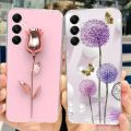 For Samsung Galaxy A05s Case A057 SM-A057F Clear Cover Fashion Flower Silicone Phone Case For Samsung A05s 2023 A 05S Soft Coque. 