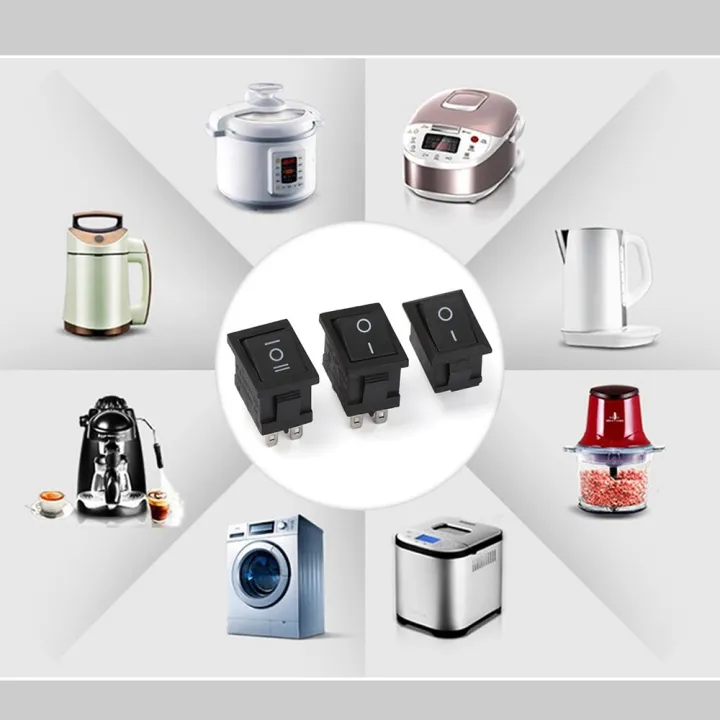 5Pcs%20Black%20SPST%20On/Off%20Rocker%20Switch%20Push%20Button%20Switches%20KCD1%20Power%20Buttons%2015x21mm%20-%20Image%208