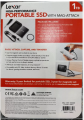 Lexar SL500 High Performance Portable SSD 1TB with Magnetic Set Mag Attach. 
