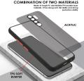 Combo of Poco F1 Smoke Mobile Cover Phone Case and Tempered Glass Screen Protector. 