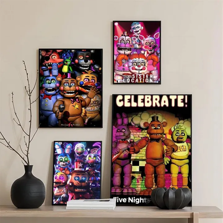 Wall%20Painting%20Art%20Aesthetics%20Cafe%20Room%20Stickers%20Kraft%20Paper%20Vintage%20Posters%20Freddie%20FNAF1PC%20After%20Five%20Nights%20Dinner%20Movies%20Sticky%20Posters%20Bar%20-%20Image%202