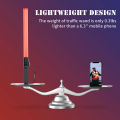 2Pack 21Inch Signal Traffic Safety Led Light Traffic Wands for Parking Guides. 