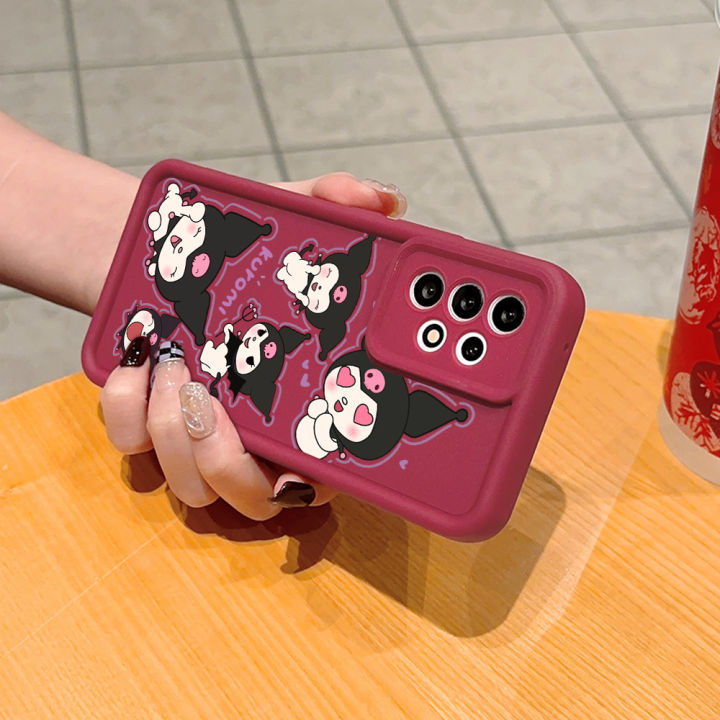 Hontinga%20for%20OPPO%20A78%204G%20Back%20Cover%20Cartoon%20Kuromi%20Pattern%20Ladder%20Soft%20Camera%20Protection%20Rubber%20Phone%20Case%20-%20Image%209