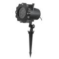 12 Patterns 4W Outdoor LED Projector Stage Light Waterproof Lawn Garden Landscape Christmas Decor. 