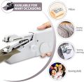 Mini Portable Sewing Household Handy Quick Stitch Electric Handheld Machine For Home Travel Use. 