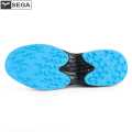 Sega Reach White / Sky Cricket Shoes For Men. 