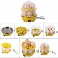 Double Layer Egg Boiler Electric Cooker - Color Assorted. 