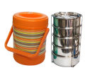 Bonjour 5 Layer Stainless steel Tiffin Box. 
