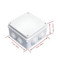 PVC Junction Box for CCTV Camera Mounting 4x4. 