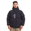 Black Trapstar Winter Heavy Down Jacket For Men. 