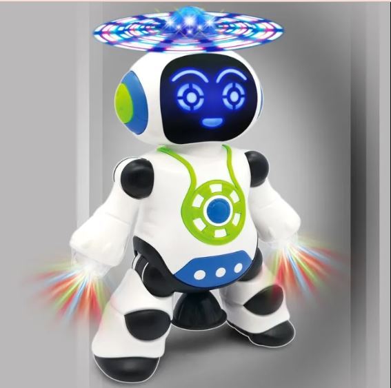 Dancing%20Robot%20With%203D%20Flashing%20Lights%20And%20Music,%20360%20Degree%20Rotation%20Robot%20Toy%20For%20Kids%20-%20Image%205