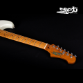 Jet Guitars JS 400 OW Roasted Maple Olympic White w/ Gigbag. 