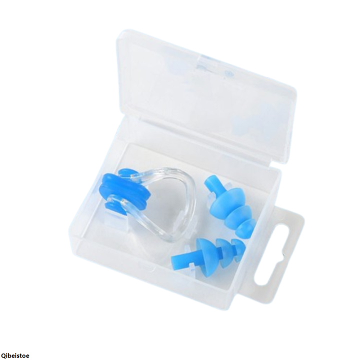 QibeistoeFashion%20Waterproof%20Earplug%20Set:%20Earplug%20Anti-Noise,%20Soft%20Swimming%20Nose%20Clip,%20Silicone%20Waterproof%20Silicone,%20Soundproof%20Earbuds,%20Nose%20Cover%20-%20Image%209