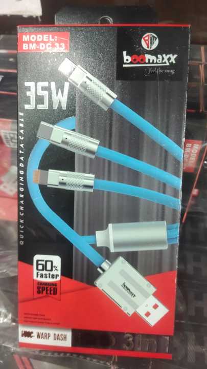 3 in 1 Fast Charging Cable