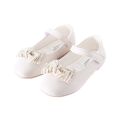 Kid Girl Crystal Bowknot Mary Jane Flat Shoes. 