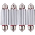 OYPFXMI Super Bright Canbus Error Free 6-Smd 3030 Chipset 41Mm 211-2 212-2 569 578 Xenon White Led Bulbs For Map Dome License Plate Lights Lamps(Pack Of 4). 