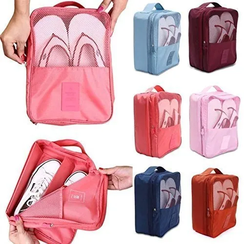 Water Proof Shoe Storage Travel Tote Bag Multi-Purpose Portable Rack Foldable Organizer Wardrobe