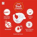 Huggies Complete Comfort Dry Tape Newborn - Small (NB-S) Size Baby Tape Diapers, Combo Pack of 2, 36 count per pack, 72 count, with 5 in 1 Comfort. 
