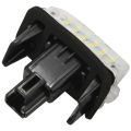 NAMUNY 4Pcs Car LED License Plate Light Parking Light External License Plate Light for. 