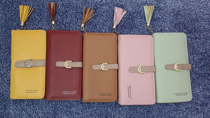 Ladies Purse Leather Long Clutch Bag Wallet For Women