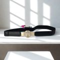 Fashion Leather Cotton one Piece Belt for Womens. 