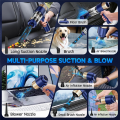 OYPFXMI Handheld Car Vacuum Cleaner, Car Vacuum Portable Cordless, Vacuum Cleaner and Air Duster,Multi-Nozzles,for Car,Pet. 