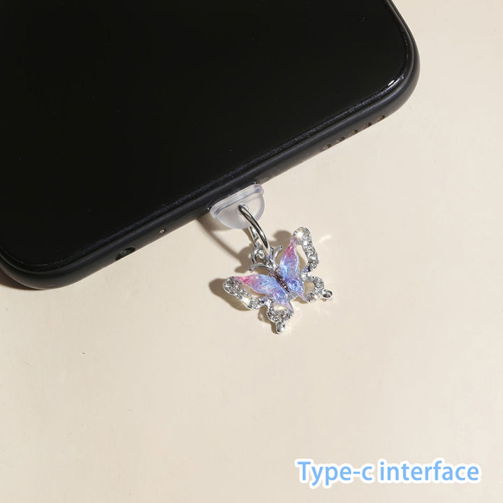 Butterfly%20Phone%20Dust%20Plug%20Hanging%20Ornament%20Mobile%20Pendant%20Decoration%20For%20Phone%20Layor%20-%20Image%206