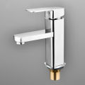 Single Handle Basin Faucet Wash Tap Bathroom Toilet Deck Mounted Basin Tap Chrome Polished Square Bathroom Sink Faucet. 