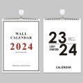Decoration 2024 Wall Calendar Multi-function Home Decor Household Calendars Notebook Yearly Daily Schedule Home Office. 