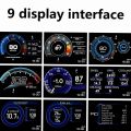 Car Head up Display OBD?+GPS Smart Gauge High Definition Speedometer. 