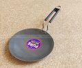 Tawa ( Pure Iron) – Diameter – 25 cm (Heavy Quality)– Easy To Make Perfect Roti / Fry Egg And Others Tawa Cooks. 
