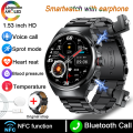 Linguolin For Xiaomi New 2 in 1 Smart Watch With Earbuds Smartwatch TWS Bluetooth Earphone Heart Rate Blood Pressure Monitor Sports Watch. 