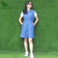 Fuloo Denim Dress In Blue For Women - Fashion | One Piece For Women | Women'S Wear | Denim Dress For Women |. 