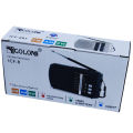 Golon ICF-8 Multimedia Radio - USB/TF Card/Bluetooth, Built-In Rechargeable Battery, Volume Control | Lightweight & Portable for Sports & Outdoor. 