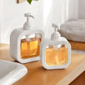 New New Transparent Dispensing Bottle, Bathroom Hand Sanitizer Dispensing Bottle, Plastic Press Bottle, Visual Lotion Dispensing Empty Bottle. 