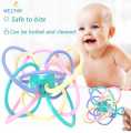 Cute Baby hand Grip Ball Manhattan ball toy Freshman puzzle early education Hand grip training 0-1 years 3-6-12 months baby toys. 