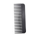 Huangdian Fashion  19 Teeth Wide Tooth Comb Large Black Pink Plastic Pro Salon Barber Hairdressing Styling Hair Comb Detangler Curly Hair Care Tool. 