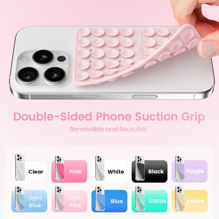 Silicone%20Suction%20Phone%20Case%20Mount%20%7C%20Double%20Sided%20Phone%20Suction%20Case%20%7C%20Anti%20Slip%20Strong%20Grip%20Sticky%20Stand%20for%20Smartphone%20%7C%20Reusable%20Silicone%20Phone%20Suction%20Case%20%7C%20Hands%20Free%20Phone%20Accessories%20Holder%20for%20TikTok,%20Youtube%20Reel,%20Selfies%20and%20Videos%20(Multicolor)%20-%20Image%203