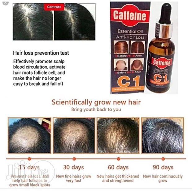 C1 Caffeine Hair Growth Essential Oil Treatment Growing Hair (30ml)