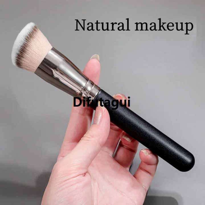 Difutagui%201%20Pc%20Professional%20Makeup%20Brushes%20Set%20High-End%20Foundation%20Concealer%20High%20Quality%20Contour%20Blending%20Beauty%20Cosmetic%20Brush%20Frosted%20Wooden%20Handle%20-%20Image%202