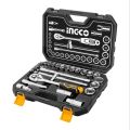 Ingco 25 Piece Socket Set Heavy Tool Box. 