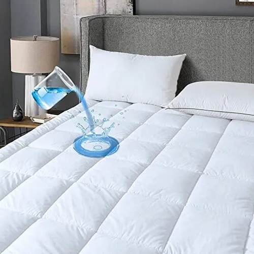 Cotton%20Waterproof%20Mattress%20Protector%20For%20Queen%20Size-%205%20x%206.5Ft%20%7C%20Waterproof%20100%25%20Cotton%20Mattress%20Protector%20%7CFiber%20Waterproof%20Mattress%20Protector%20-%20Image%203