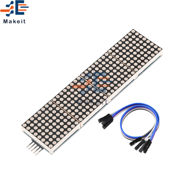 MAX7219%20LED%20Microcontroller%204%20In%201%20Display%20with%205P%20Line%20Dot%20Matrix%20Module%205V%20Operating%20Voltage%20for%20Arduino%208x8%20Dot%20Matrix%20Common%20-%20Image%202