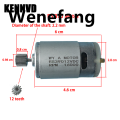 Wenefang 10 Teeth Children's Electric Car Motor 6V RS390 RS380 12V RS550 Fashion Power Wheel Motor 24V RS570 Engine For Ride On Toys Accessories. 