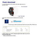 GC07A Recordable Sound Module Gift Box Christmas Birthday Card Music Cover Wall MP3 Download Voice Module Leave Play. 